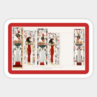 ancient egyptian art Sticker